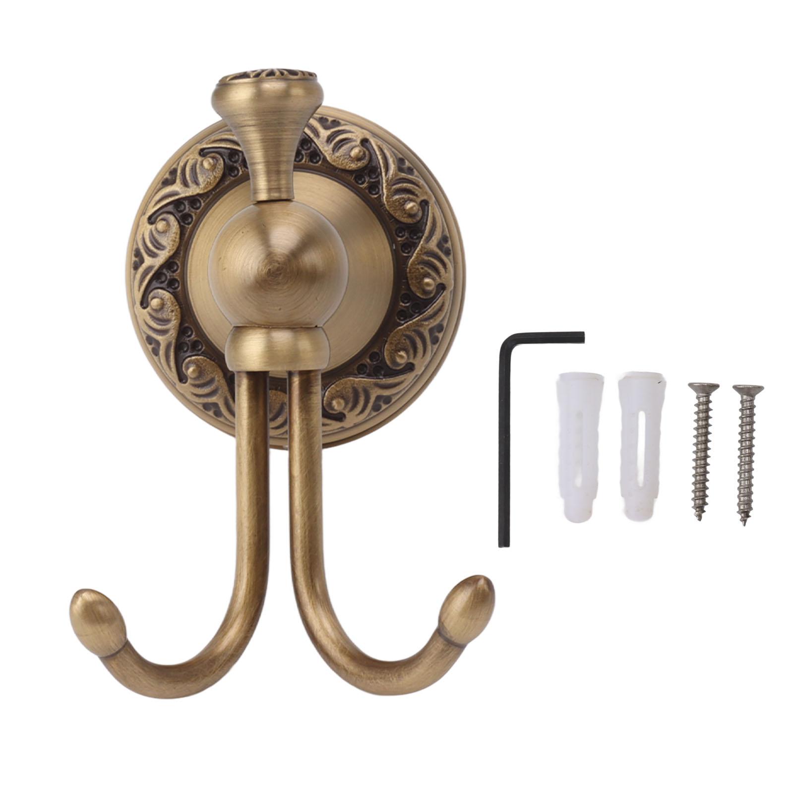 Wall Mounted Coat Hooks Copper Metal Vintage European Style Clothes Hanger Hook Robe Hook for
Wall Mounted Coat Hooks Copper Metal Vintage European Style Clothes Hanger Hook Robe Hook for