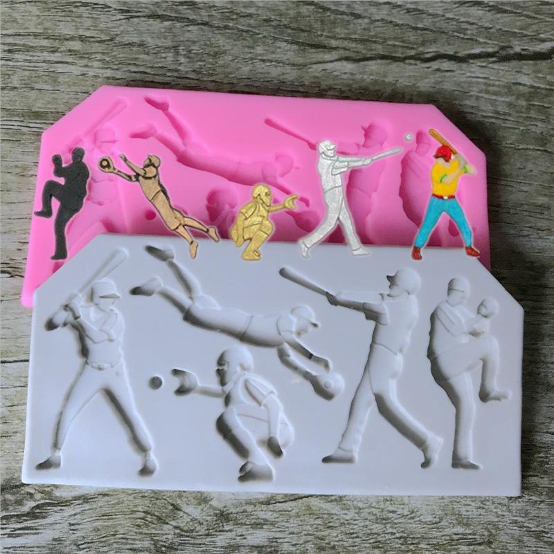 Aomily 1PC Soccer Baseball Rugby Players Silicone Cake Fondant Mold Chocolate Cookies Mould DIY Cake Baking Tools Clay Soap Mold
Aomily 1PC Soccer Baseball Rugby Players Silicone Cake Fondant Mold Chocolate Cookies Mould DIY Cake Baking Tools Clay Soap Mold