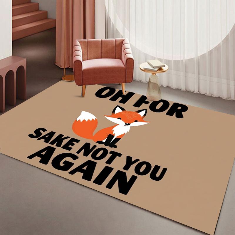 Cute Forest Animal Floor Mat-Fox Pattern for Entrance Bathroom Home Decor Gift Natural Theme Design Soft Fabric 2D Flat Surface 40X60cm
Cute Forest Animal Floor Mat-Fox Pattern for Entrance Bathroom Home Decor Gift Natural Theme Design Soft Fabric 2D Flat Surface 40X60cm
