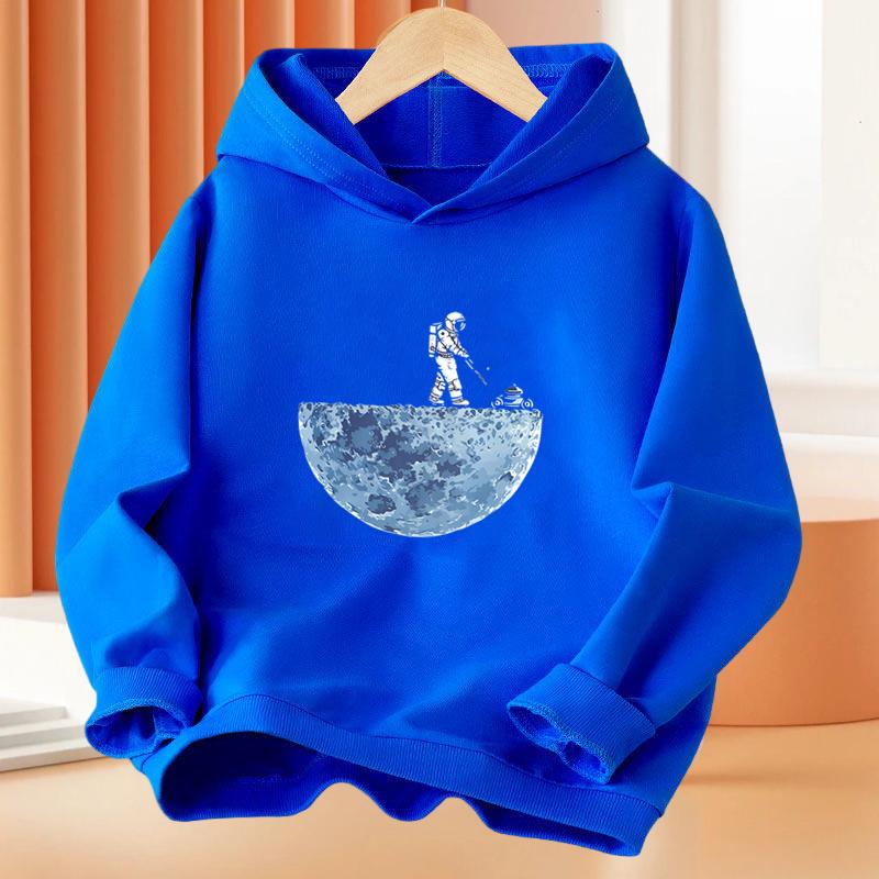 Boys 3-14Year Cartoon Space Astronaut The Moon Long Sleeve Hoodie Children Funny Tops Kids Cotton Basic Coat 100cm чорний
Boys 3-14Year Cartoon Space Astronaut The Moon Long Sleeve Hoodie Children Funny Tops Kids Cotton Basic Coat 100cm чорний