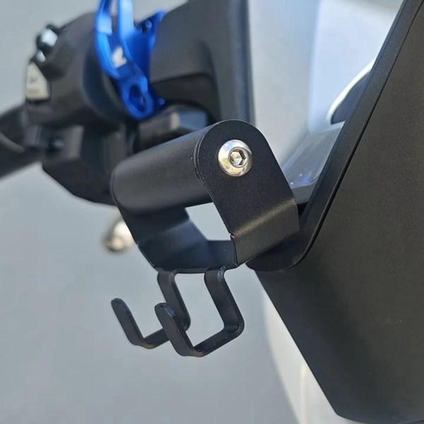 Black Aluminum Alloy Multi-Functional Hook Bracket for Honda None
Black Aluminum Alloy Multi-Functional Hook Bracket for Honda None