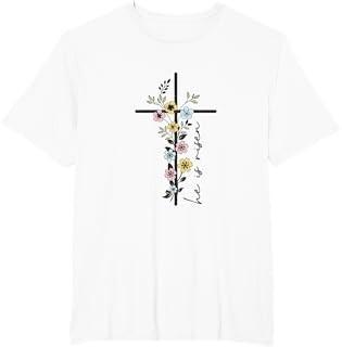 He Is Risen Floral Cross Women Easter Christian TShirt Unisex T-Shirt XXXL
He Is Risen Floral Cross Women Easter Christian TShirt Unisex T-Shirt XXXL