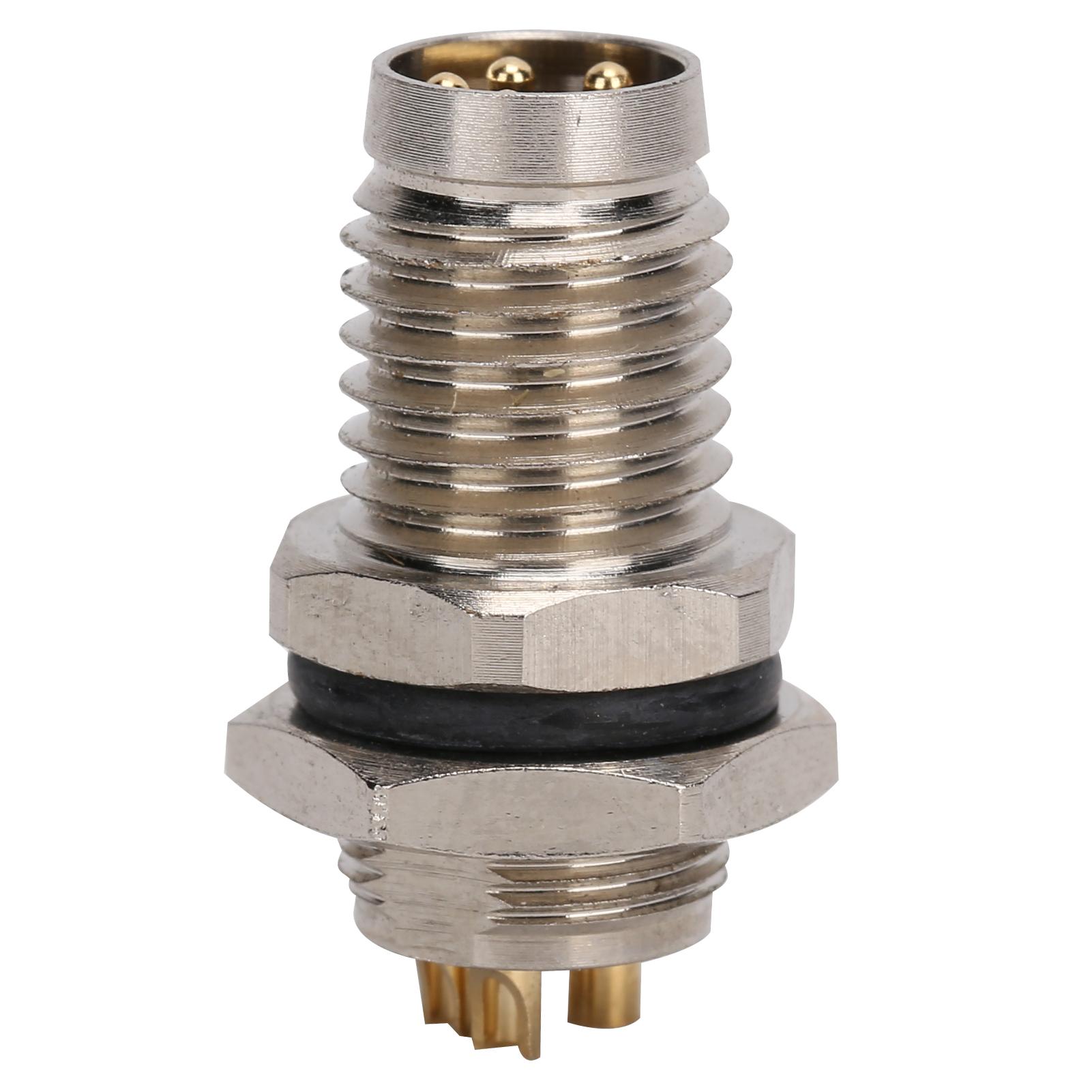 M8 Авіаційний 4-контактний штекерний роз єм Металевий інтерфейс IP67 Латунь з нікельованим покриттям для розетки
M8 Авіаційний 4-контактний штекерний роз єм Металевий інтерфейс IP67 Латунь з нікельованим покриттям для розетки