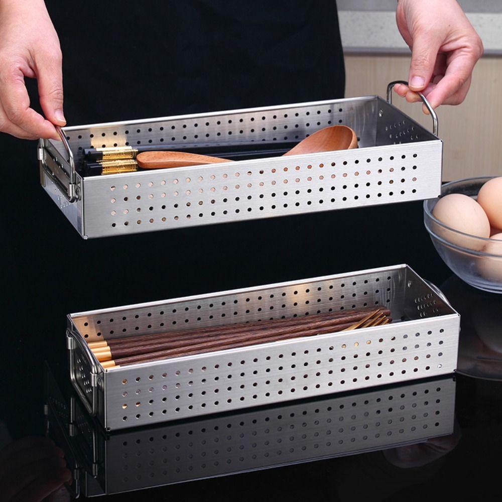 Steel for Chopsticks Spoon Cutlery Box Kitchen Supplies Chopstick Holder Flatware Storage Case
Steel for Chopsticks Spoon Cutlery Box Kitchen Supplies Chopstick Holder Flatware Storage Case