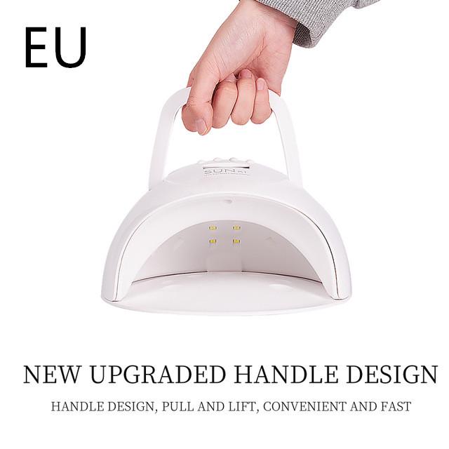 Высокомощная сушилка для ногтей 108 Вт, быстрая скорость отверждения, гель-светильник для ногтей, светодиодные УФ-лампы для всех видов геля с таймером и интеллектуальным датчиком EU белый
Высокомощная сушилка для ногтей 108 Вт, быстрая скорость отверждения, гель-светильник для ногтей, светодиодные УФ-лампы для всех видов геля с таймером и интеллектуальным датчиком EU белый