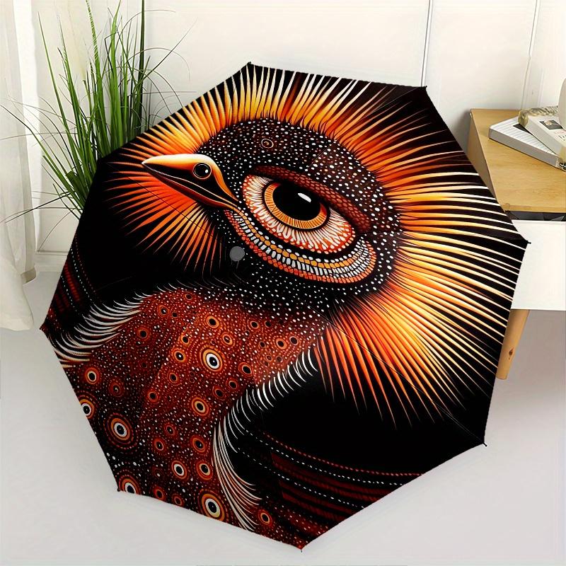 Bird, Abstract Art Theme 8 Bone Hand Automatic Folding Umbrella, Compact and Portable Design, A Perfect Gift for Birthday, Christmas or Busi
Bird, Abstract Art Theme 8 Bone Hand Automatic Folding Umbrella, Compact and Portable Design, A Perfect Gift for Birthday, Christmas or Busi