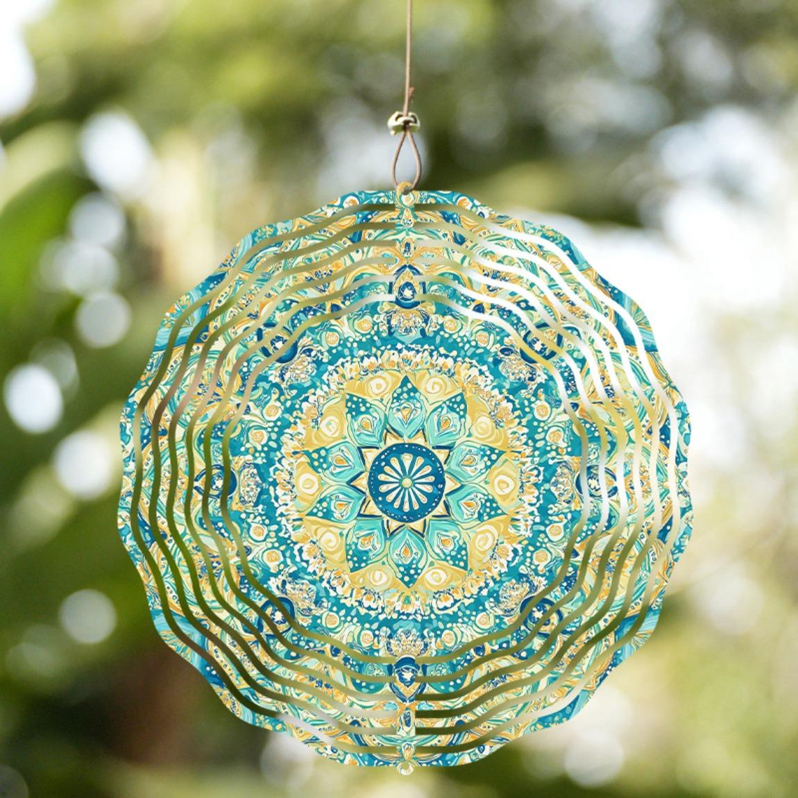 10 Inch Hanging Wind Spinner Bohemian Style Decor with 360 Degree Rotating Hook for Garden Balcony Yard Summer Spring Outdoor Decoration Gift 01A
10 Inch Hanging Wind Spinner Bohemian Style Decor with 360 Degree Rotating Hook for Garden Balcony Yard Summer Spring Outdoor Decoration Gift 01A
