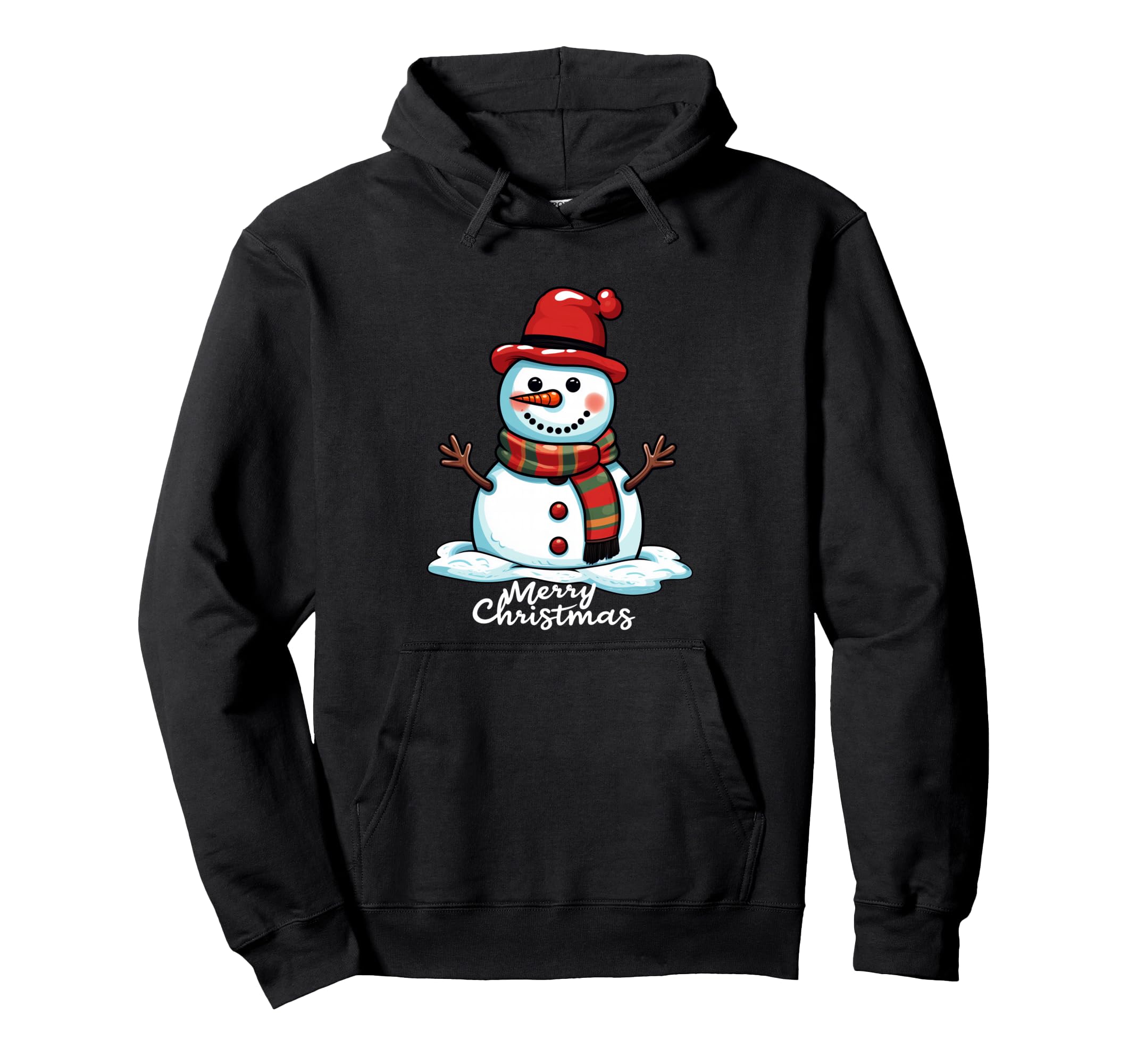Funny and cute snowman Christmas party hoodie чёрный
Funny and cute snowman Christmas party hoodie чёрный