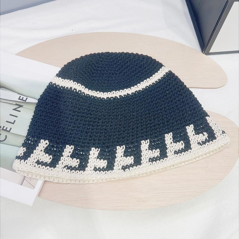 Men S&Women S Handmade Crochet Plaid Knitted Hat Autumn&Winter Contrasting Color Basin Hat Windproof And Warm Bucket Hat чорний
Men S&Women S Handmade Crochet Plaid Knitted Hat Autumn&Winter Contrasting Color Basin Hat Windproof And Warm Bucket Hat чорний