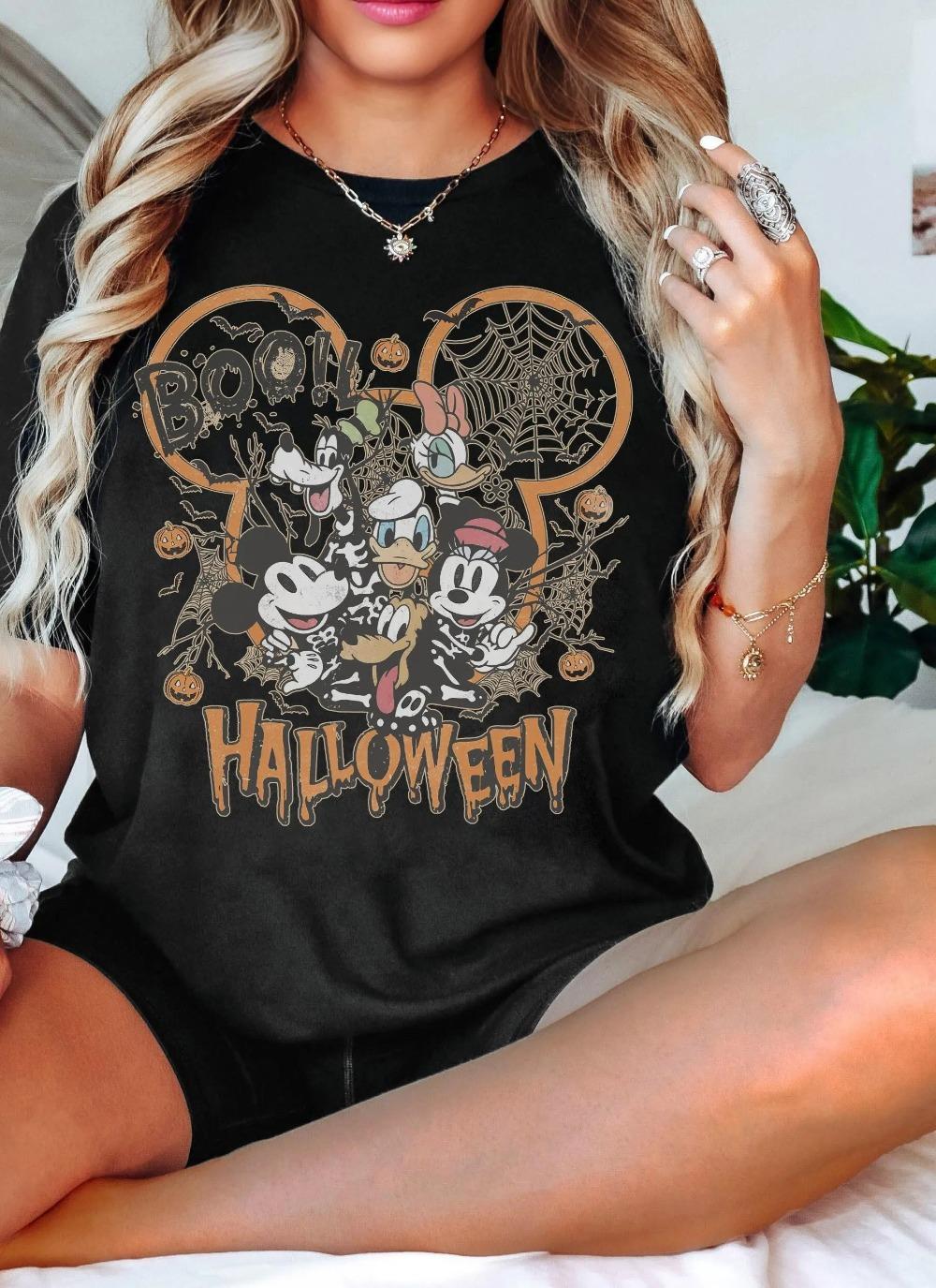 Vintage Disney Halloween Boo Mickey and Friends Skeleton Shirt MickeyS Not So Scary Tshirt Walt Disney World S
Vintage Disney Halloween Boo Mickey and Friends Skeleton Shirt MickeyS Not So Scary Tshirt Walt Disney World S