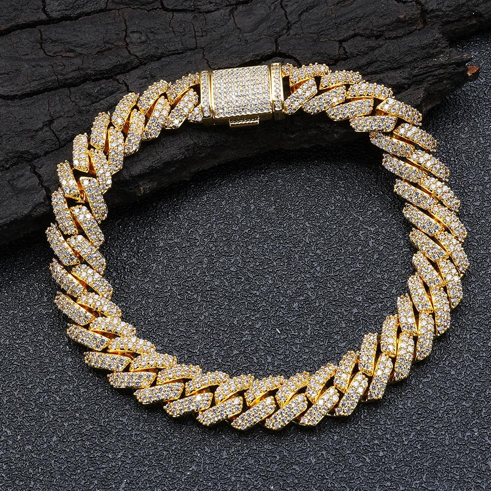 HHIOK 10mm Miami Cuban Link Chain Double Row 5A Zircon Rhombus 14k Gold Plated Iced Out Cuban Necklace Men Hip Hop Bling Jewelry W6702WW-18k Gold Plated
HHIOK 10mm Miami Cuban Link Chain Double Row 5A Zircon Rhombus 14k Gold Plated Iced Out Cuban Necklace Men Hip Hop Bling Jewelry W6702WW-18k Gold Plated