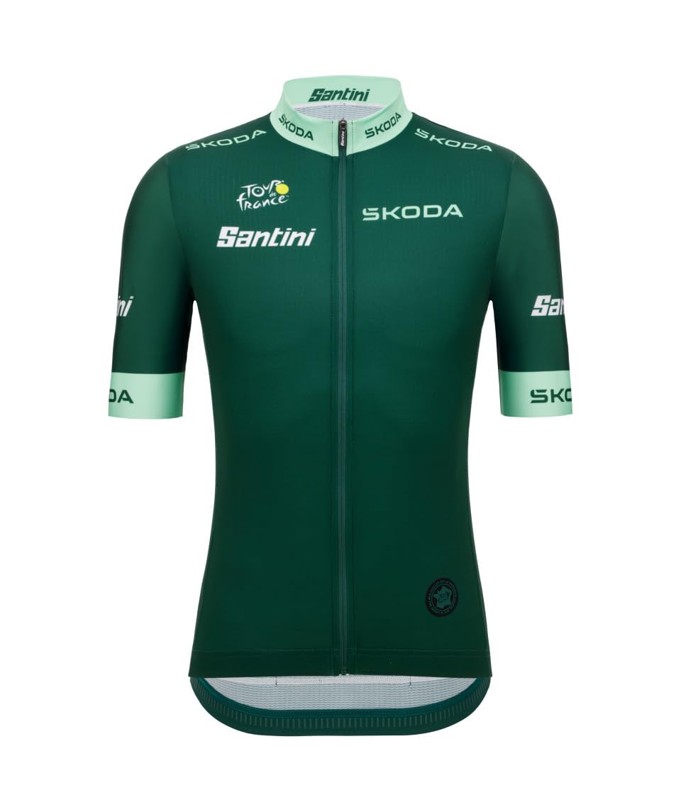 Santini Tour DE France-Green Funline Cycling Jersey, Men s Green Jersey, Size L
Santini Tour DE France-Green Funline Cycling Jersey, Men s Green Jersey, Size L