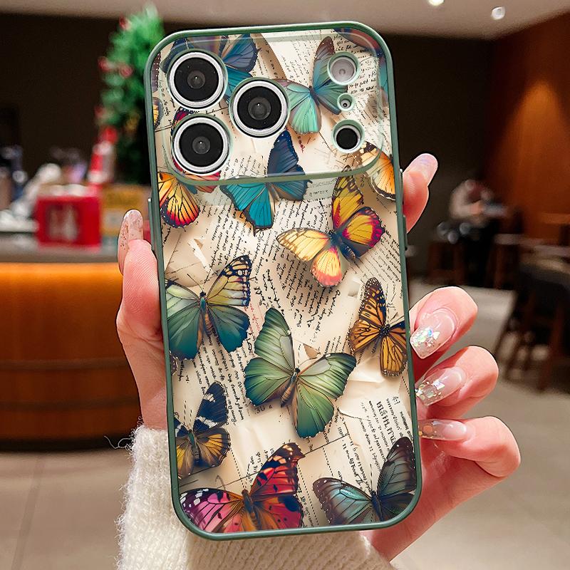 Colorful Butterfly Pattern Case For iPhone 17 Pro Max iPhone 16 15 14 13 Pro Max Magnetic For Magsafe Hybrid TPU+PC Matte Cover iPhone 17 зелёный
Colorful Butterfly Pattern Case For iPhone 17 Pro Max iPhone 16 15 14 13 Pro Max Magnetic For Magsafe Hybrid TPU+PC Matte Cover iPhone 17 зелёный