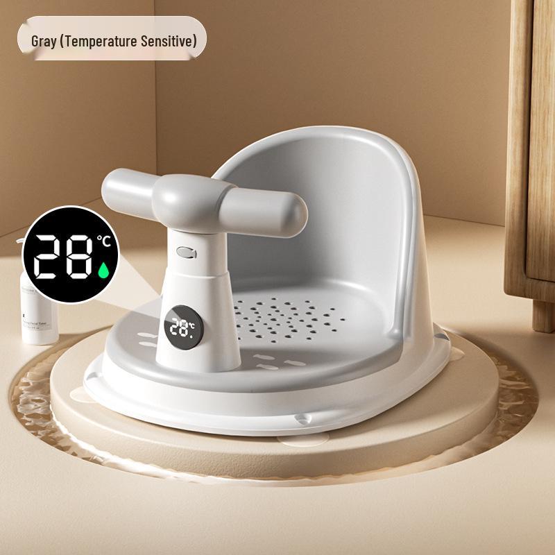 Термочувствительное нескользящее сиденье для купания младенца
Термочувствительное нескользящее сиденье для купания младенца