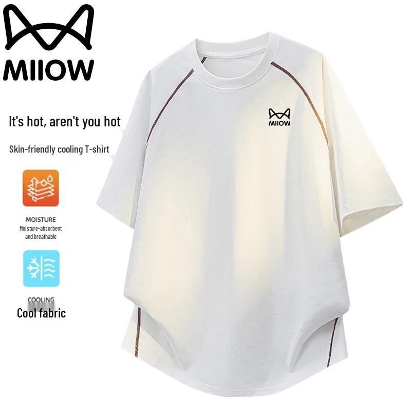 MiiOW Men s Summer Thin & Breathable Casual Short Sleeve T-Shirt M
MiiOW Men s Summer Thin & Breathable Casual Short Sleeve T-Shirt M