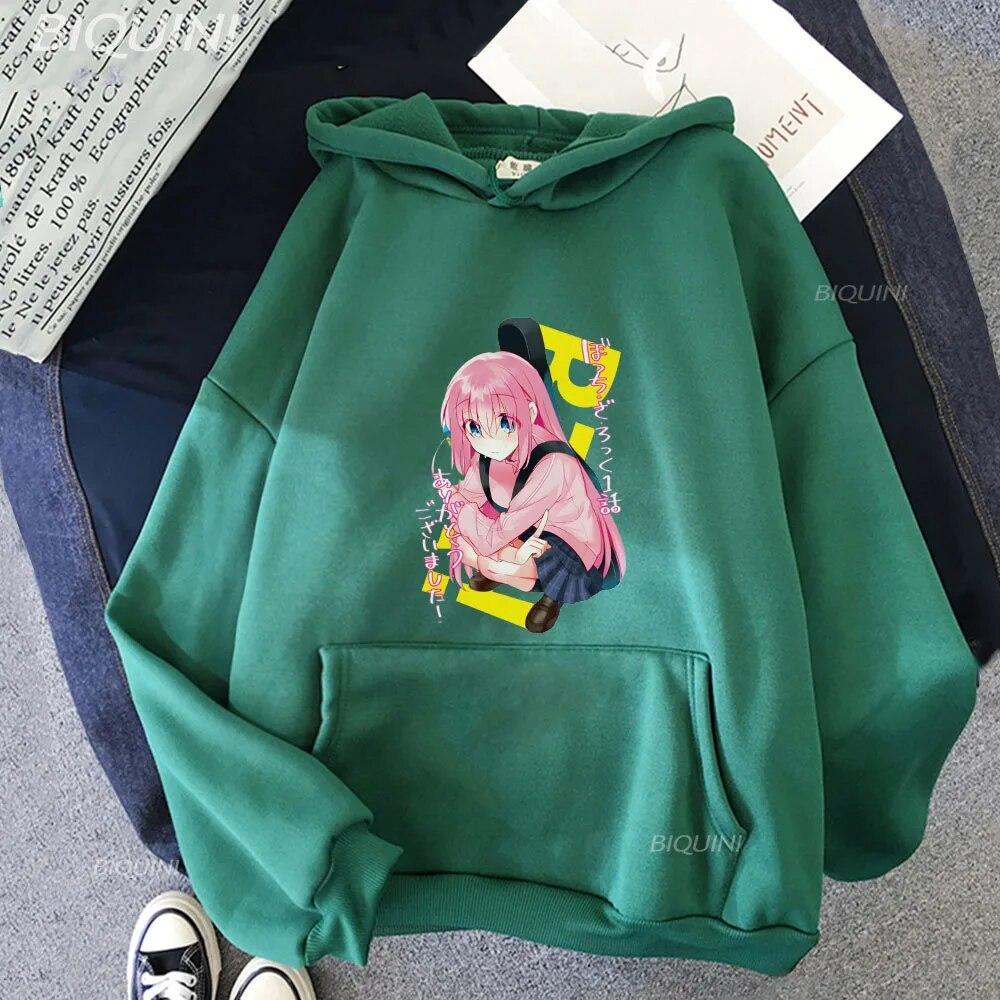 Anime Bocchi The Rock Hoodies Funny Unisex Woman Sweatshirt Male Sweatshirts Spring/Autumn Vintage Harajuku Sudaderas Female Cloth
Anime Bocchi The Rock Hoodies Funny Unisex Woman Sweatshirt Male Sweatshirts Spring/Autumn Vintage Harajuku Sudaderas Female Cloth