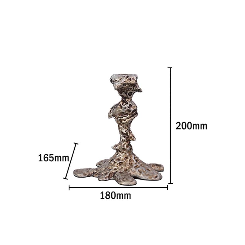 Silver Lava Column Shape Candle Holder Ornaments Romantic Candlestick Desk Decoration Wax Melt Burner Home Aroma Container
Silver Lava Column Shape Candle Holder Ornaments Romantic Candlestick Desk Decoration Wax Melt Burner Home Aroma Container