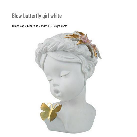 Cardmoni European Resin Sculptures: Cute Butterfly Head Decor for Home and Office
Cardmoni European Resin Sculptures: Cute Butterfly Head Decor for Home and Office