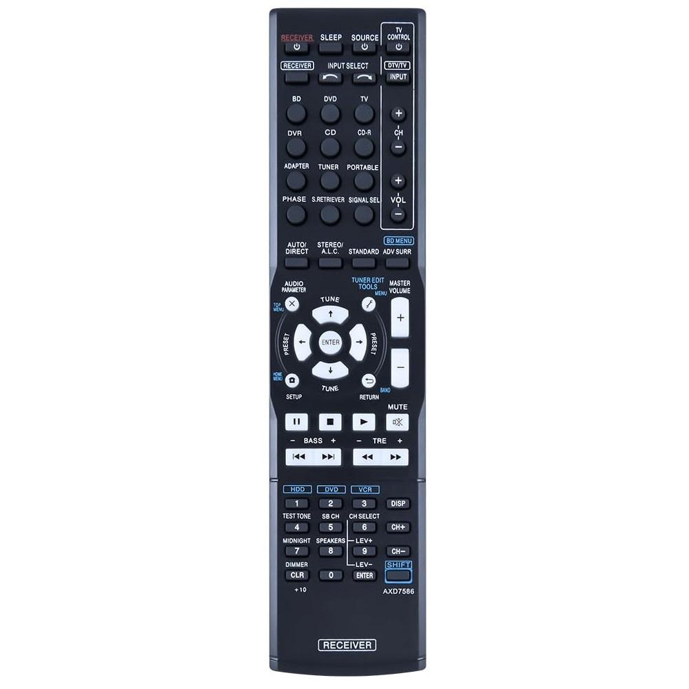 AXD7586 For Pioneer AV Receiver Stereo System Remote Control Ergonomic Replacement Controller A
AXD7586 For Pioneer AV Receiver Stereo System Remote Control Ergonomic Replacement Controller A