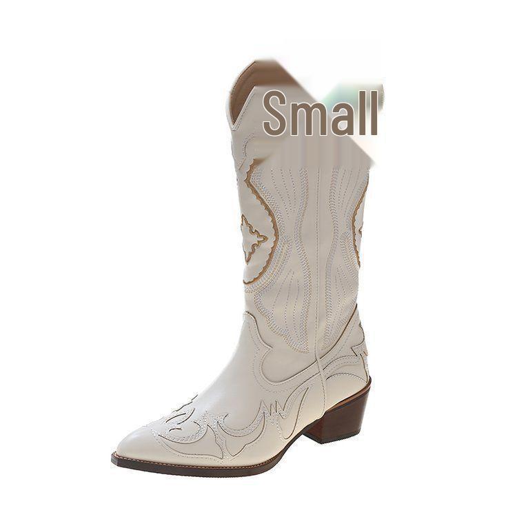 Plus-Size Women s Pointed Toe Over-the-Knee Cowboy Boots - 2025 Autumn/Winter Chunky Heel Western Style Default Item
Plus-Size Women s Pointed Toe Over-the-Knee Cowboy Boots - 2025 Autumn/Winter Chunky Heel Western Style Default Item