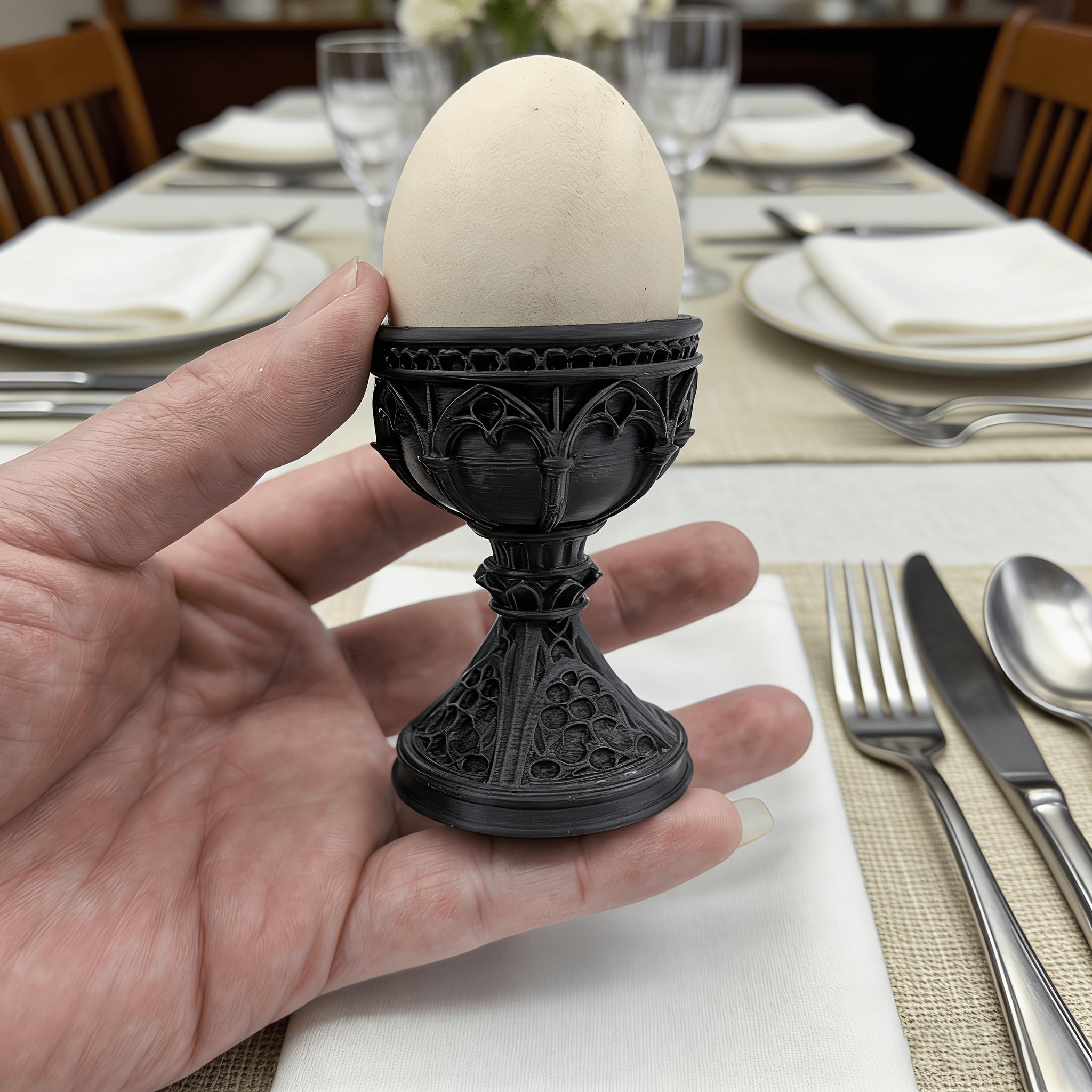 1PC Exquisite Gothic Statue Egg Tray - Retro Dark Learning Style Egg Box, Gothic Home Decoration Ornament
1PC Exquisite Gothic Statue Egg Tray - Retro Dark Learning Style Egg Box, Gothic Home Decoration Ornament