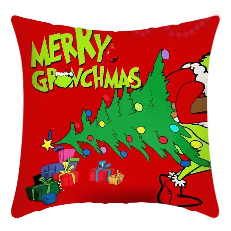 New Christmas Elk Christmas Elf Print Pillow Home Sofa Cushion Cover 45 * 45Cm pillowcase
New Christmas Elk Christmas Elf Print Pillow Home Sofa Cushion Cover 45 * 45Cm pillowcase