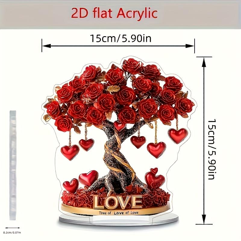 Valentine s Day 2D Acrylic Rose Tree Sunshine Catcher Love Witness Decorative Flower Romantic Rose Tree Wedding Gifts Home Decor
Valentine s Day 2D Acrylic Rose Tree Sunshine Catcher Love Witness Decorative Flower Romantic Rose Tree Wedding Gifts Home Decor