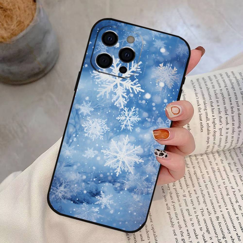 Beautiful Snowflak Phone Case For iPhone 17, 16,15,14,13,12,11 Plus,Pro Max, Others Soft Black Cover iPhone13
Beautiful Snowflak Phone Case For iPhone 17, 16,15,14,13,12,11 Plus,Pro Max, Others Soft Black Cover iPhone13