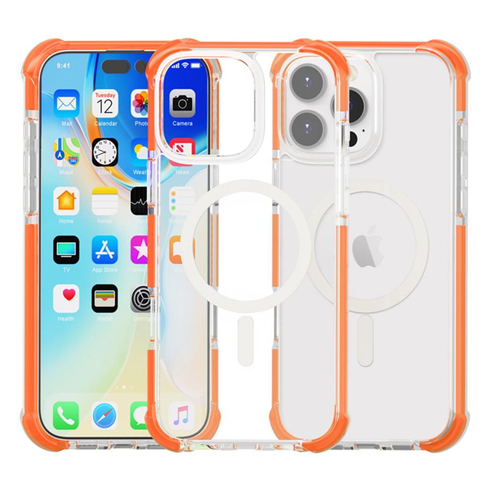 For iPhone 16 Pro Max Case Compatible with MagSafe Reinforced Corners TPU+Acrylic+TPE Phone Cover Wine Red
For iPhone 16 Pro Max Case Compatible with MagSafe Reinforced Corners TPU+Acrylic+TPE Phone Cover Wine Red