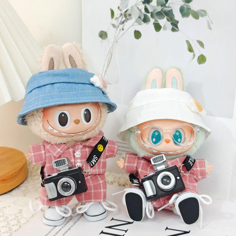1 set Pink Plaid Labubu Plush Doll Outfit Toy Accessories Mini Cotton Doll s Hat Dress-up Doll Style 16
1 set Pink Plaid Labubu Plush Doll Outfit Toy Accessories Mini Cotton Doll s Hat Dress-up Doll Style 16