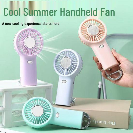 Portable Three-Speed USB Rechargeable Handheld Fan with Buckle for Students and Outdoor Travel Light Green AP-265 Regular
Portable Three-Speed USB Rechargeable Handheld Fan with Buckle for Students and Outdoor Travel Light Green AP-265 Regular