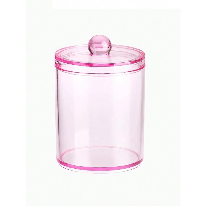 Plastic Lids Clear Medicine Bottle Dresser Organizer And Storage Makeup Jar For Makeup Round Pads, Swabs, Dental Floss 1pc рожевий
Plastic Lids Clear Medicine Bottle Dresser Organizer And Storage Makeup Jar For Makeup Round Pads, Swabs, Dental Floss 1pc рожевий