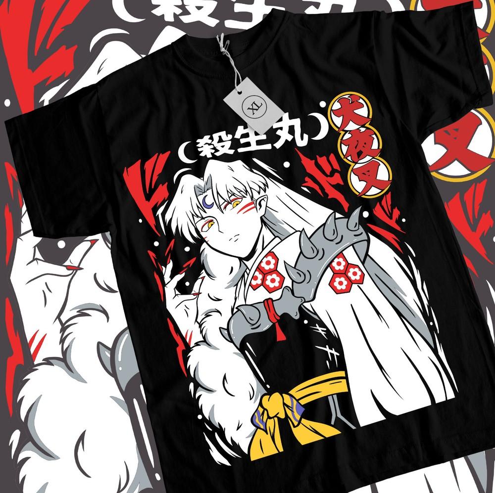Inuyasha Sesshomaru T-shirt Red Moon Inu Yasha Girl Anime Manga Gifts All Size Unisex T-Shirt XXL
Inuyasha Sesshomaru T-shirt Red Moon Inu Yasha Girl Anime Manga Gifts All Size Unisex T-Shirt XXL