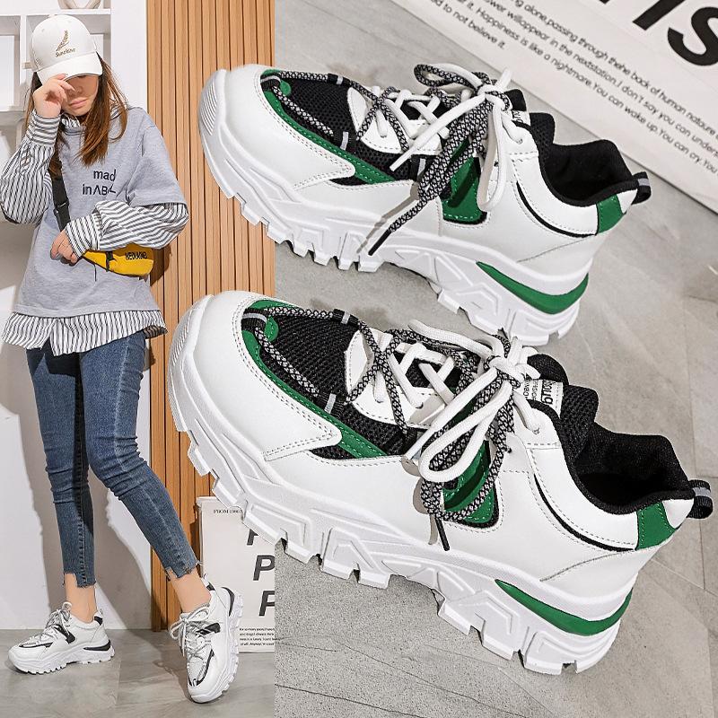 Korean version of platform dad shoes for women 2025 summer new fashion trend single shoes for female students leisure sports little white shoes for wo 36 чёрный
Korean version of platform dad shoes for women 2025 summer new fashion trend single shoes for female students leisure sports little white shoes for wo 36 чёрный