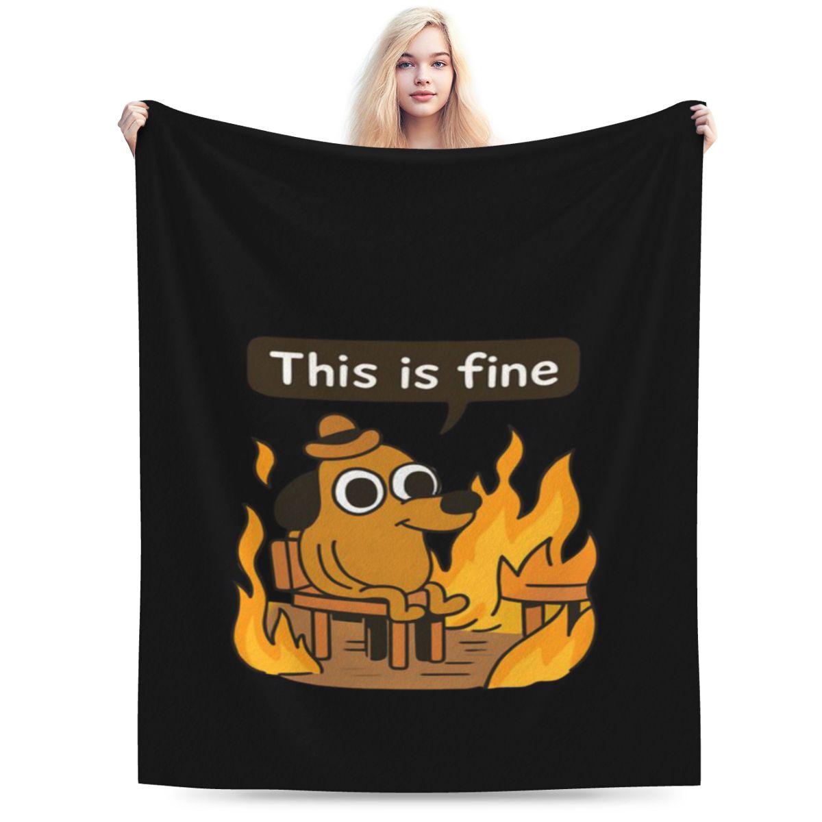 Everything S Fine Funny Cartoon Character In Chaos Personalized Warm Party An UltraSoft Micro Fleece Blanket 75x100cm 30x40in
Everything S Fine Funny Cartoon Character In Chaos Personalized Warm Party An UltraSoft Micro Fleece Blanket 75x100cm 30x40in