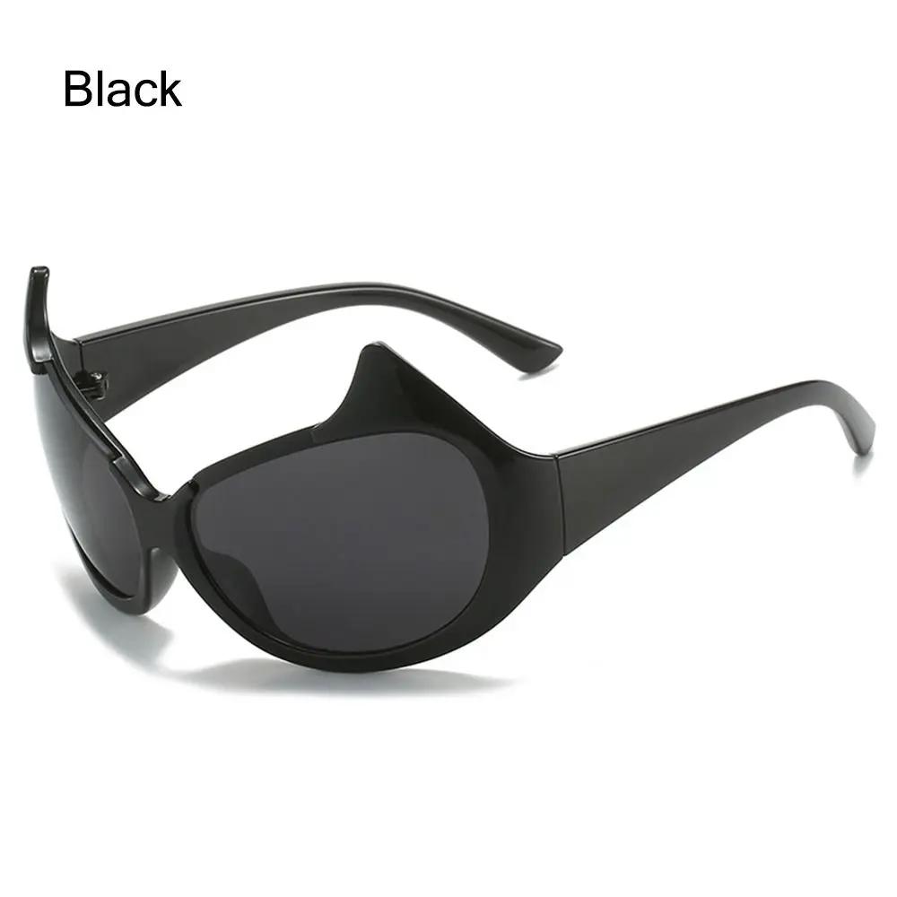 Unique Hip Hop Punk Gradient Devil Sunglasses Cat Eye Sun Glasses Shades Y2k Sunglasses чёрный
Unique Hip Hop Punk Gradient Devil Sunglasses Cat Eye Sun Glasses Shades Y2k Sunglasses чёрный