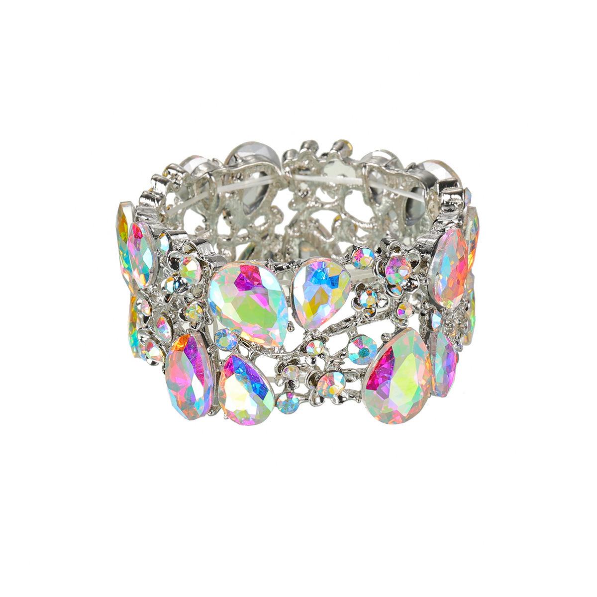 Универсальные ювелирные изделия Модные универсальные полностью бриллиантовые роскошные эластичные браслеты ювелирные изделия
Универсальные ювелирные изделия Модные универсальные полностью бриллиантовые роскошные эластичные браслеты ювелирные изделия