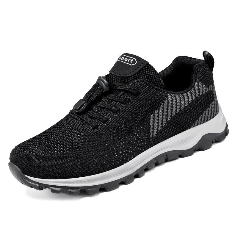 Spring & Autumn Comfort Walking Shoes: Mid-Aged Breathable Soft Sole Running Sneakers for Elderly Size 39
Spring & Autumn Comfort Walking Shoes: Mid-Aged Breathable Soft Sole Running Sneakers for Elderly Size 39
