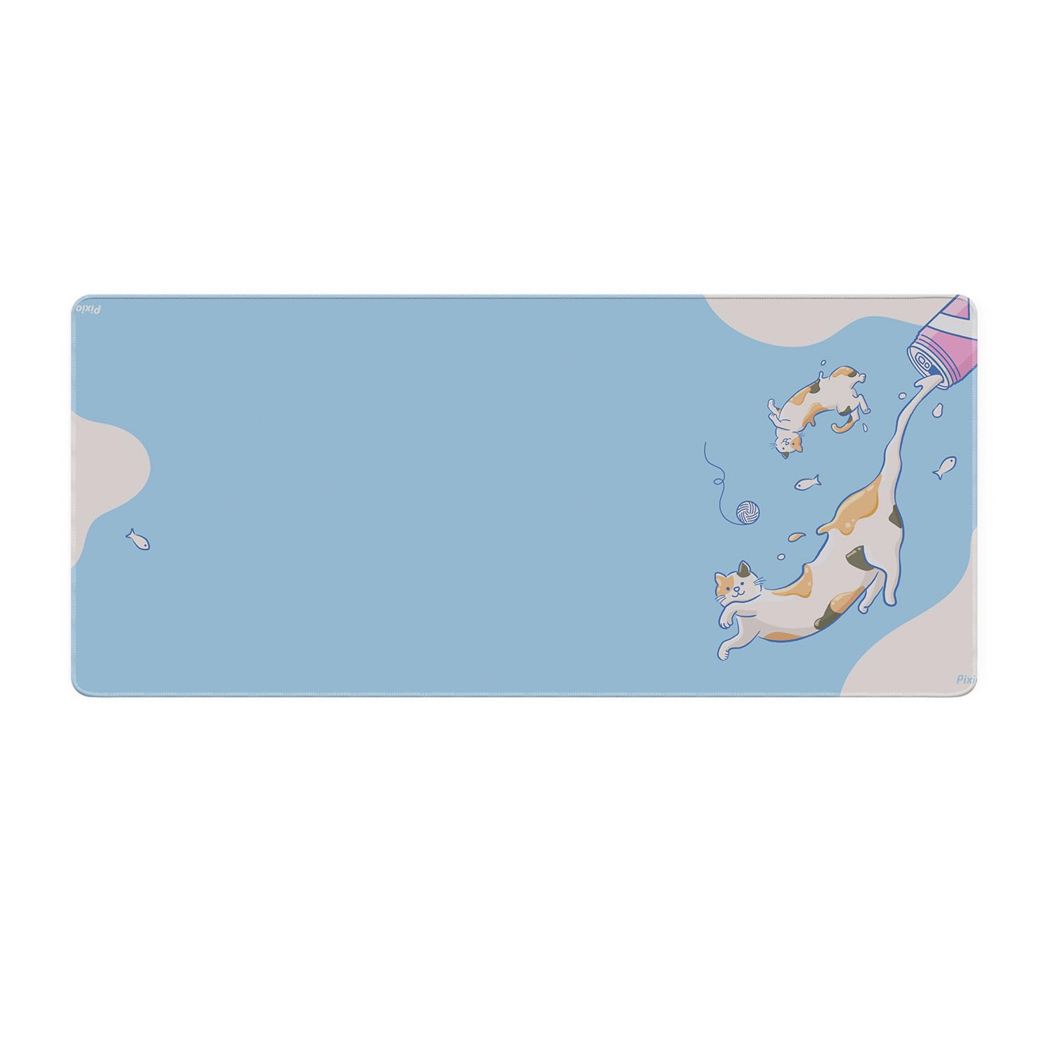 Коврик для мыши Pixio XXL, Кот - жидкий синий, Большой, Игровой коврик для мыши с нескользящей резиновой тканевой поверхностью и коврик для клавиатуры (PXMP024XXL)
Коврик для мыши Pixio XXL, Кот - жидкий синий, Большой, Игровой коврик для мыши с нескользящей резиновой тканевой поверхностью и коврик для клавиатуры (PXMP024XXL)