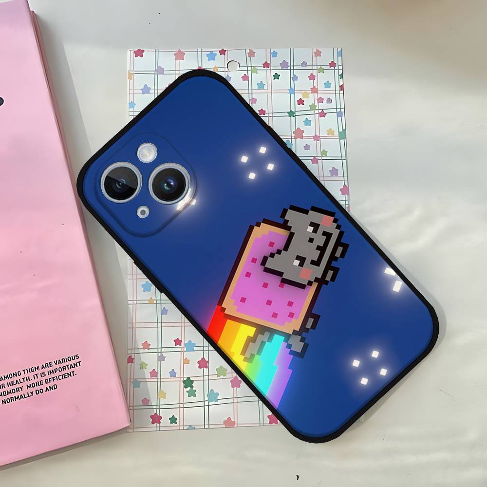 Cute Funny N-nyan Cat Phone Case Phone Case For IPhone 17,16,15,14,13,12,11,Pro,Plus,Mini Soft Black Cover iphone12
Cute Funny N-nyan Cat Phone Case Phone Case For IPhone 17,16,15,14,13,12,11,Pro,Plus,Mini Soft Black Cover iphone12
