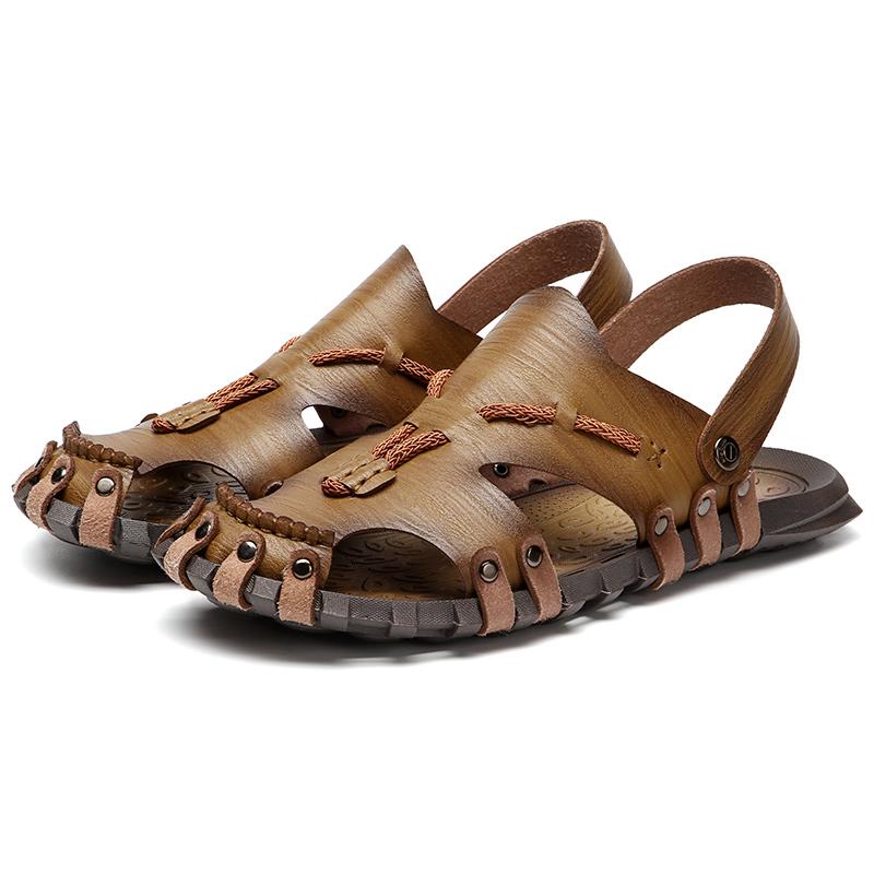 TUINANLE Men s All-match Summer Leather Sandals Non-slip Cozy Hollow Cool Breathable Lightweight Fashion Casual Beach Sandals 39 хакі
TUINANLE Men s All-match Summer Leather Sandals Non-slip Cozy Hollow Cool Breathable Lightweight Fashion Casual Beach Sandals 39 хакі