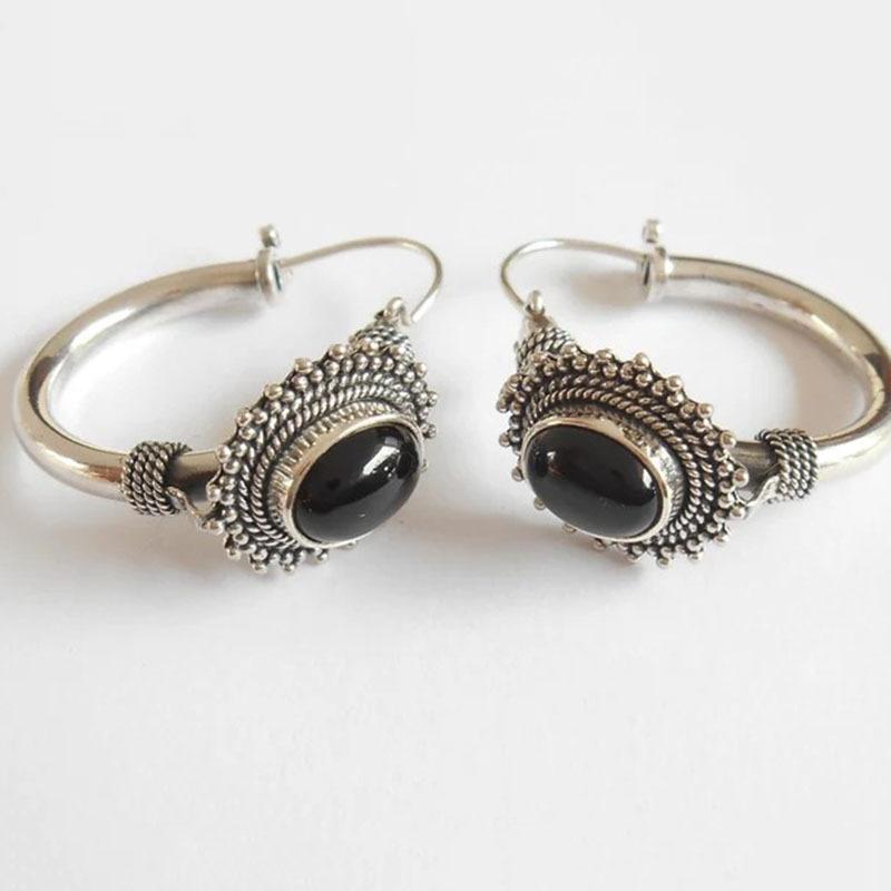 Новые богемные женские винтажные бирюзовые серьги в этническом стиле чёрный
Новые богемные женские винтажные бирюзовые серьги в этническом стиле чёрный