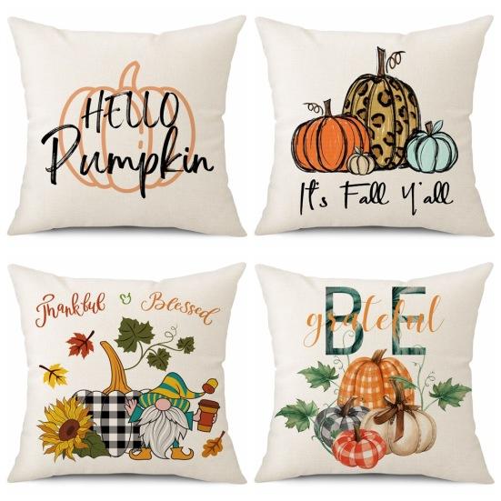 Thanksgiving Day Pumpkin Pattern Pillowcase Autumn Harvest Fruit Waist Pillow Pillow Sofa Pillowcase
Thanksgiving Day Pumpkin Pattern Pillowcase Autumn Harvest Fruit Waist Pillow Pillow Sofa Pillowcase