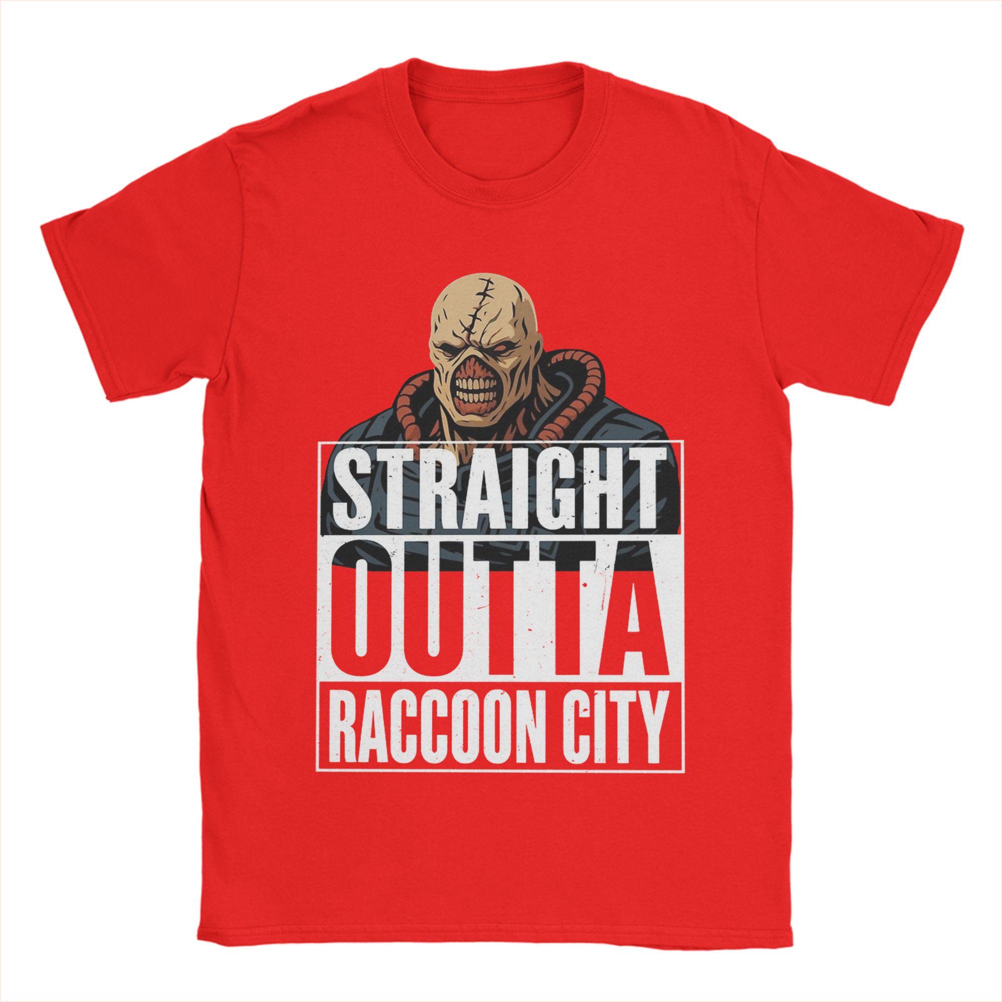 Straight Outta Raccoon City Nemesis T Shirt for Men Cotton Fun TShirts O Neck Residents Evils Tee Shirt Short Sleeve Clothes S
Straight Outta Raccoon City Nemesis T Shirt for Men Cotton Fun TShirts O Neck Residents Evils Tee Shirt Short Sleeve Clothes S