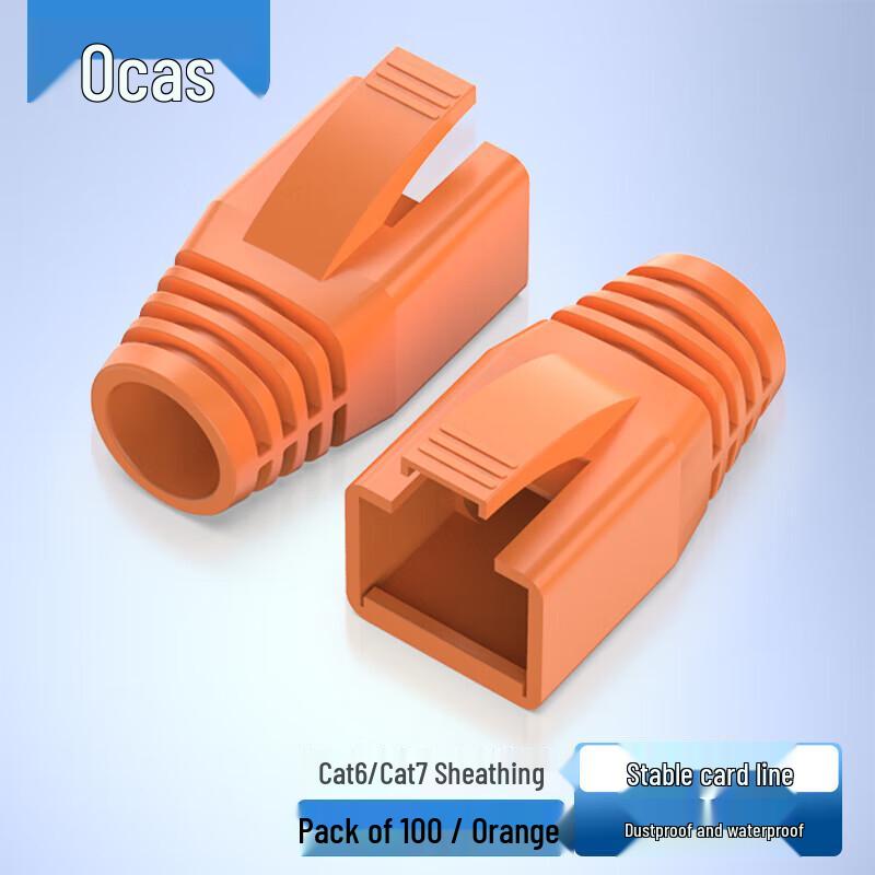 Aokas RJ45 Category 7 Ethernet Cable Connector Protector Dust Cover
Aokas RJ45 Category 7 Ethernet Cable Connector Protector Dust Cover