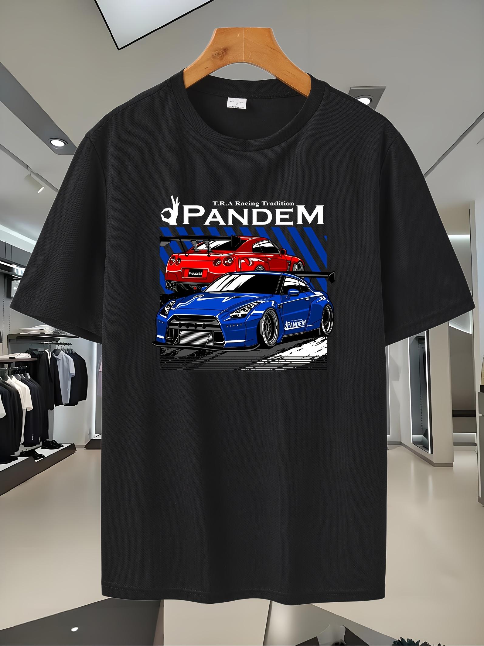 Breathable Mesh Short-Sleeve T-shirt - Stylish Graphic Print L
Breathable Mesh Short-Sleeve T-shirt - Stylish Graphic Print L