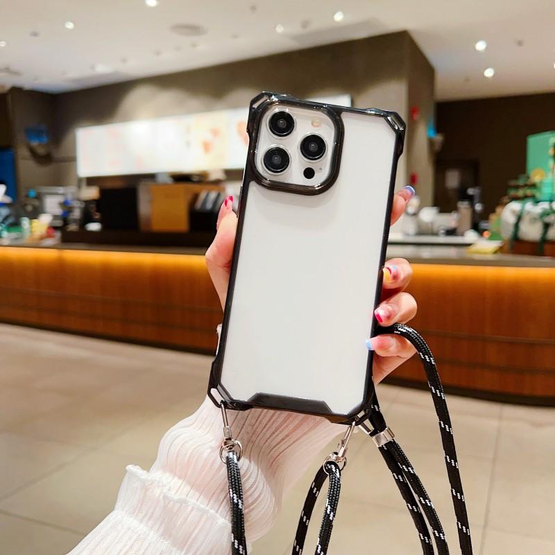 Four Corners Strap Case For Samsung Galaxy S24 Ultra S22 S23 Plus S21 S20 FE A55 Crossbody Lanyard Shockproof Candy Clear Cover S23
Four Corners Strap Case For Samsung Galaxy S24 Ultra S22 S23 Plus S21 S20 FE A55 Crossbody Lanyard Shockproof Candy Clear Cover S23