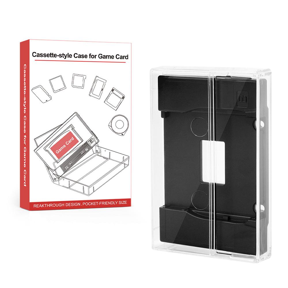 Transparent Cassette Style Game Discs Storage Cases Optical Media Disc Holders Protective Box for PSP UMD Home Storage Supplies чорний
Transparent Cassette Style Game Discs Storage Cases Optical Media Disc Holders Protective Box for PSP UMD Home Storage Supplies чорний