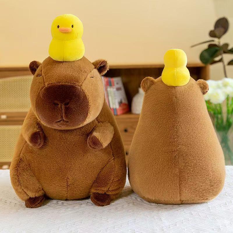 Internet Celebrity Capybara & Little Yellow Duck Plush Doll - Perfect Holiday Gift for Girls Small 30cm
Internet Celebrity Capybara & Little Yellow Duck Plush Doll - Perfect Holiday Gift for Girls Small 30cm