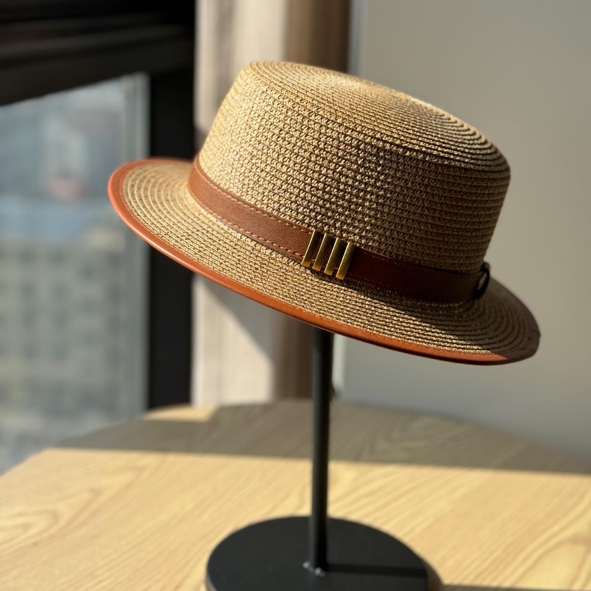 2026New British retro women s flat-top hat, sun protection beach hat, fashionable casual black jazz hat Adult54-60Adjustable хакі
2026New British retro women s flat-top hat, sun protection beach hat, fashionable casual black jazz hat Adult54-60Adjustable хакі
